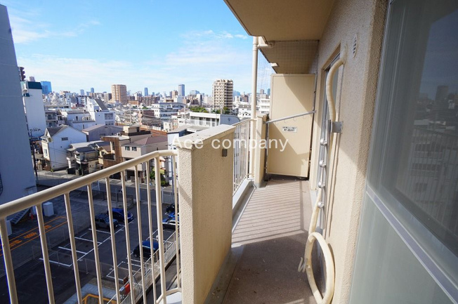 【バルコニー】 | エーデルハイム関目 | 南向きのバルコニー☆陽当たり良好です☆