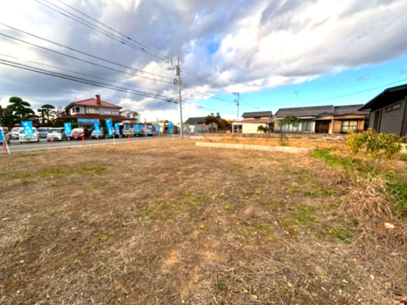 土地　富士見市下南畑の前面道路含む現地写真|小中学校まで徒歩11分の立地です！
