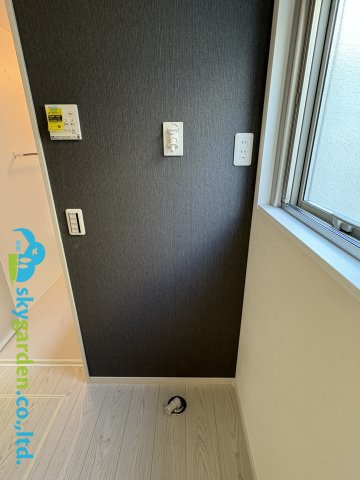 藤沢市善行坂1期　新築戸建　全3棟2号棟のランドリースペース