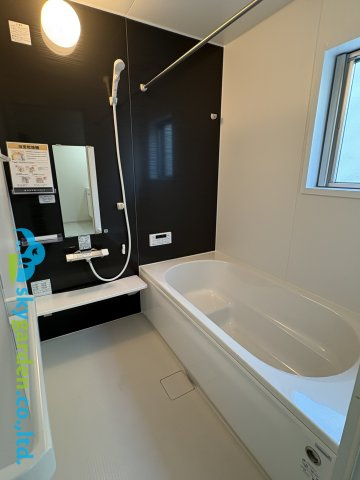 藤沢市善行坂1期　新築戸建　全3棟2号棟の浴室|お風呂です
