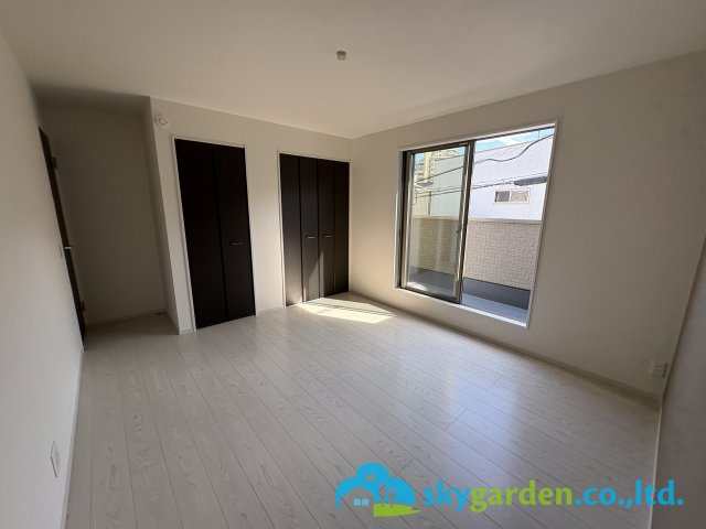 藤沢市善行坂1期　新築戸建　全3棟2号棟の寝室|寝室です