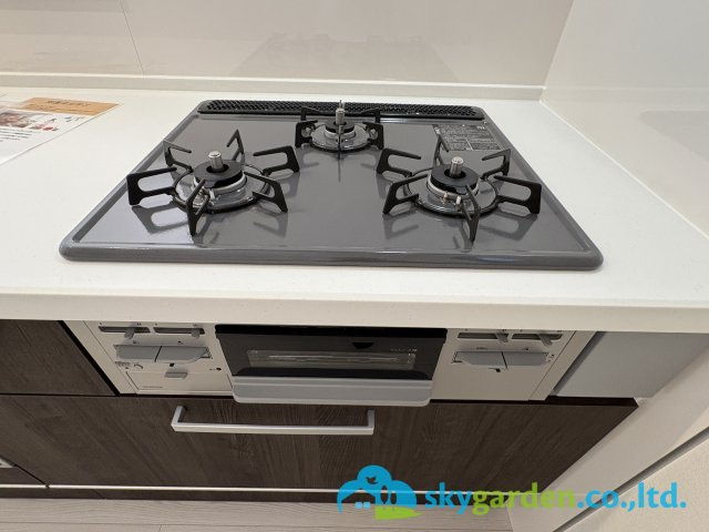 藤沢市善行坂1期　新築戸建　全3棟2号棟のキッチン|キッチンでお料理をお楽しみください