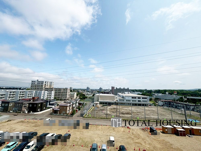 【展望】 | ヴェルビュ福住 | 眺望・陽当たり・通風良好です♪