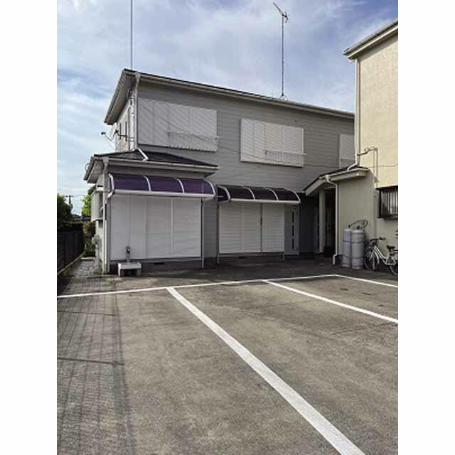 ススキヤアパート　Ａ棟の外観