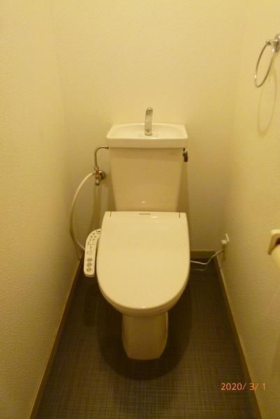 ワンバイワンのトイレ|ゆったりとした空間のトイレです
