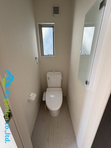 藤沢市善行坂1期　新築戸建　全3棟3号棟のトイレ|ゆったりとした空間のトイレです