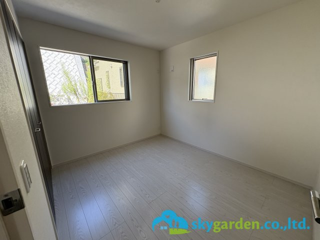 藤沢市善行坂1期　新築戸建　全3棟3号棟の子供部屋|お子さんのお部屋にいかがでしょうか