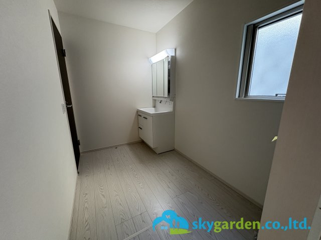 藤沢市善行坂1期　新築戸建　全3棟3号棟の脱衣所