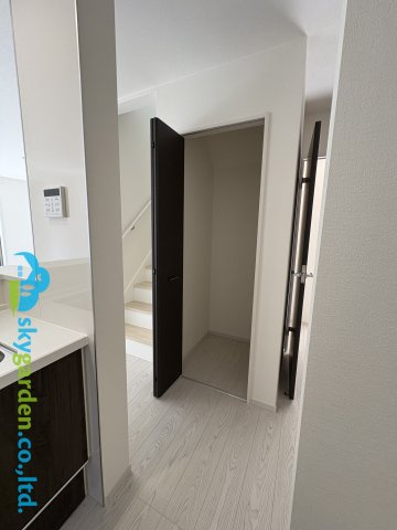 藤沢市善行坂1期　新築戸建　全3棟3号棟の収納|収納のためのスペースです