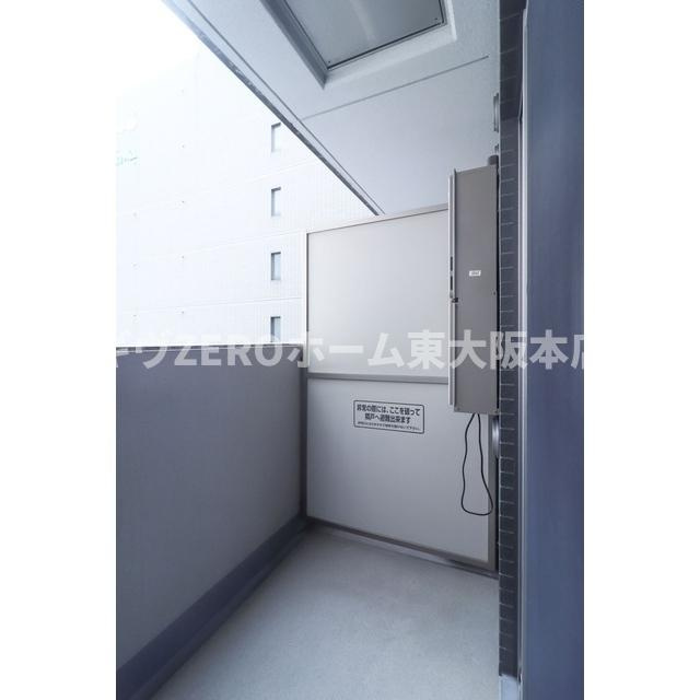 アーデン堺筋本町のバルコニー