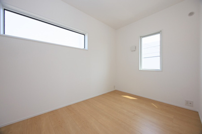 【洋室】 | PEAKS下関市山の田中央（7号地）♪仲介手数料無料物件♪ | 住まう方でカスタマイズして頂けるシンプルなデザインの内装。ご自身で素敵な空間を創り上げられます。