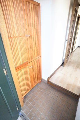 マウントヴィレッジⅠの玄関|大きいシューズボックスがあり、玄関は広く使えますよ