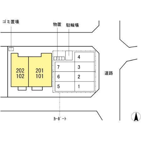 ラソの区画図