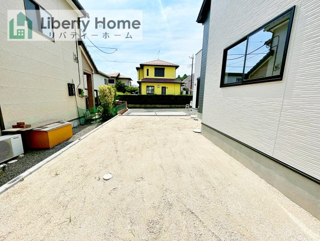 龍ケ崎市松葉４期　新築戸建　の庭