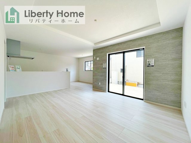 龍ケ崎市松葉４期　新築戸建　の居間・リビング