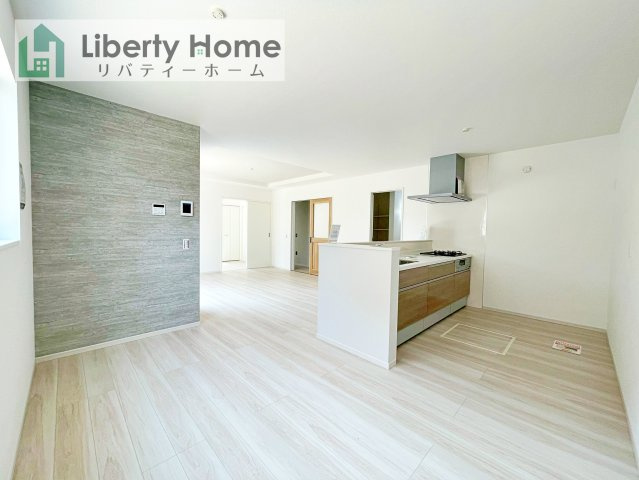 龍ケ崎市松葉４期　新築戸建　の居間・リビング