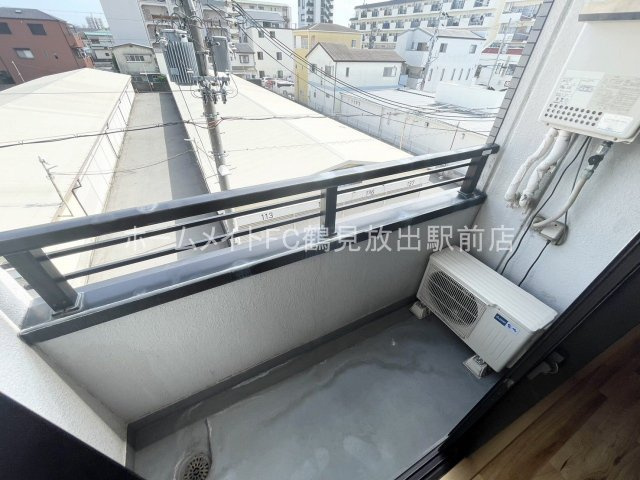 ピーノ・ウエストのバルコニー