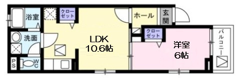 【間取り】 | メゾン　ソレイユ