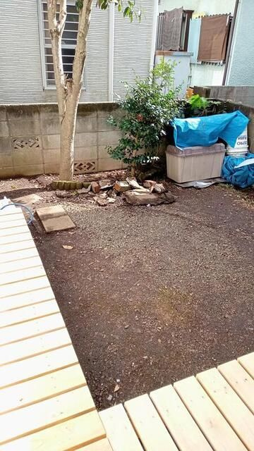 小川町１丁目戸建の庭