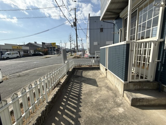 キャメルハウスＡのバルコニー