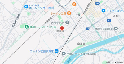 【地図】 | LINOメゾン岸部南