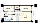 【間取り】 | BELISTAタワー福島　間取り