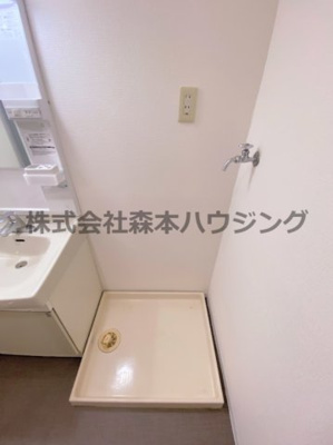 【設備】 | 　ジョイフル寝屋川 | 室内洗濯機置き場です