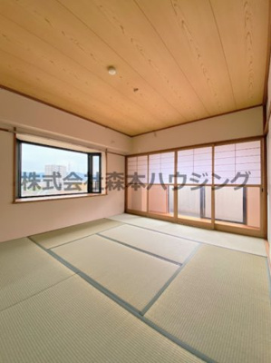 【和室】 | 　ジョイフル寝屋川 | 畳の上でゆっくりとくつろげる和室です