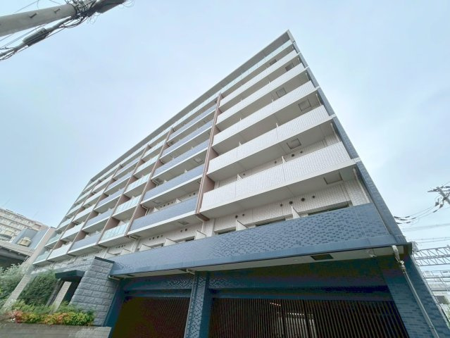 プレサンス淡路駅前の外観パース