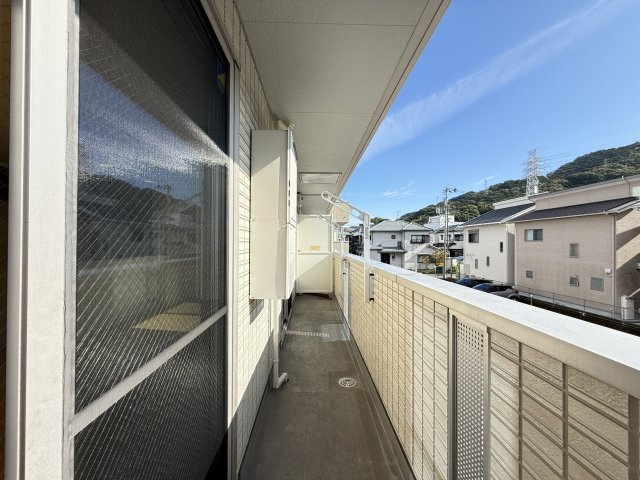 グランディオ B棟のバルコニー