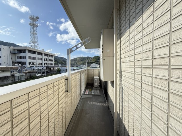 グランディオ B棟のバルコニー