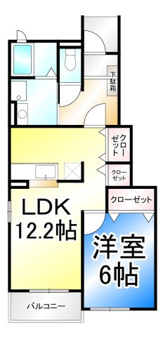 ルクソールの間取り