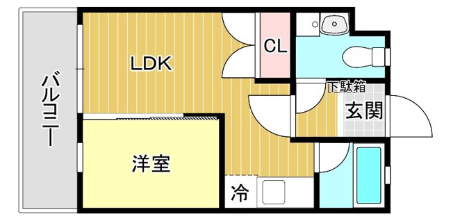 【間取り】 | メイワコンチネンタル | 現況優先。
