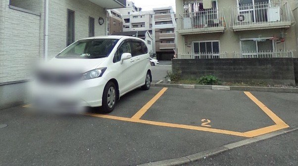 町家箱崎の駐車場