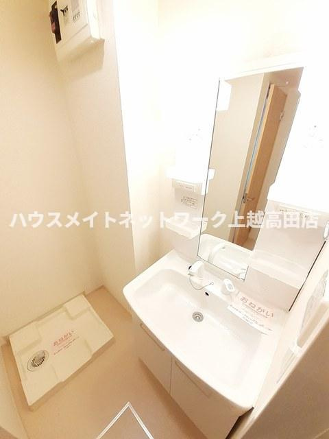 アンソレイエⅡの洗面所|洗面所