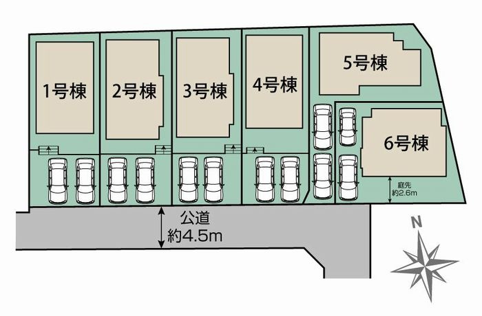 平塚市入野新築戸建て　3号棟の区画図|区画図「平塚市入野新築戸建て」