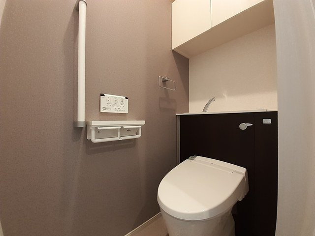ヴィラージュ　フェリスのトイレ|シンプルで使いやすいトイレです