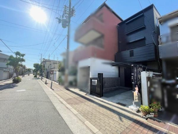 【前面道路含む現地写真】 | 大阪市旭区清水2丁目　中古戸建