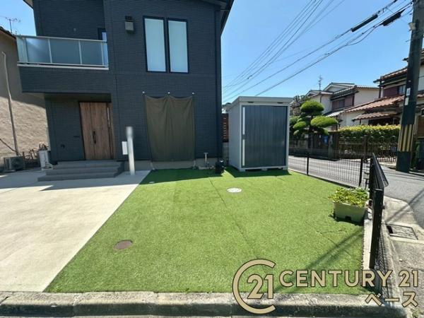 香芝市上中　一戸建の庭|■現地撮影写真■