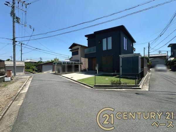 香芝市上中　一戸建の前面道路含む現地写真|■現地撮影写真■