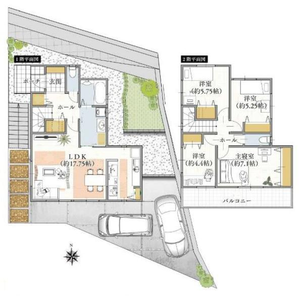 生駒市小明町 １５号地 ／新築一戸建