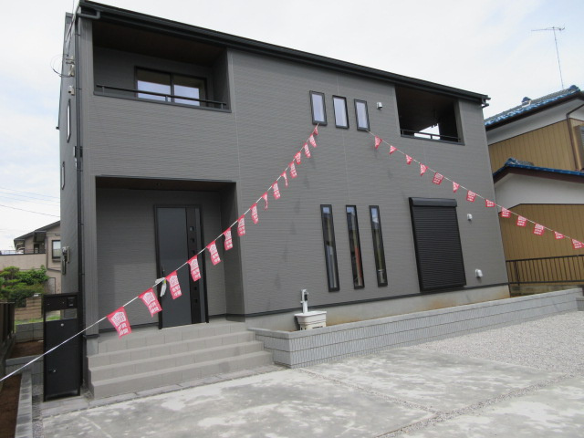 【仲介手数料無料】新築戸建　リーブルガーデン熊谷市新堀新田650-6（全1棟）の外観