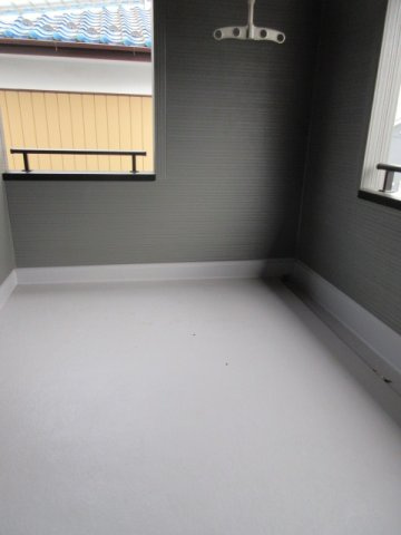 【仲介手数料無料】新築戸建　リーブルガーデン熊谷市新堀新田650-6（全1棟）のバルコニー