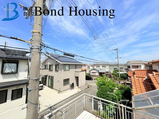 オール電化　駐車並列2台　魚住町西岡　新築戸建の前面道路含む現地写真