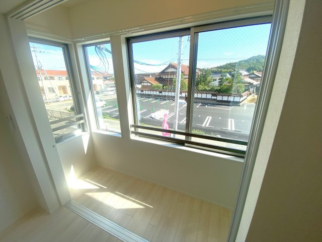 イーストヒルズＩのバルコニー