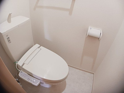 【トイレ】 | ピュール・ロジュマンⅡ | 落ち着いた色調のトイレです