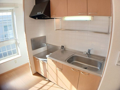 【キッチン】 | サニーパレスＢ | お料理しやすいキッチンです