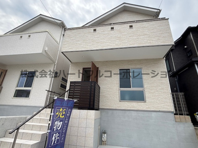 【外観】 | 神戸市垂水区桃山台6丁目　新築戸建 B号地　仲介手数料無料！ | 建物外観を気になさる方へ、見た目の良い物件です