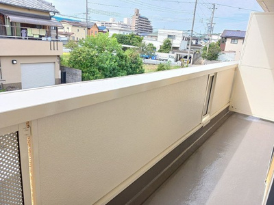 【バルコニー】 | フィオーレ白浜Ⅰ | 広々としたバルコニーです