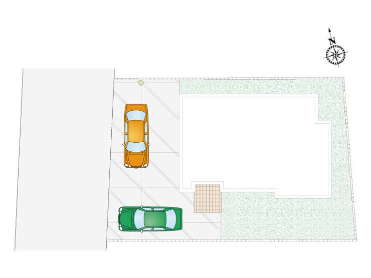 駐車２台可能です